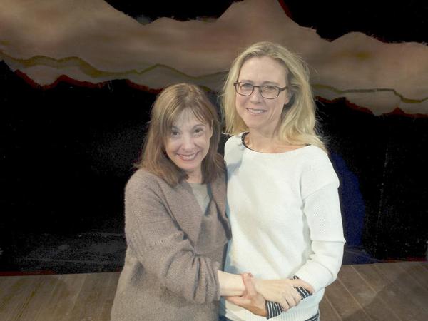Photo Flash: Playwright Beth Henley Visits TACT's ABUNDANCE Off-Broadway Image