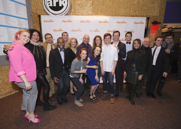 Photo Flash: John Kander, Greg Pierce and More Celebrate KID VICTORY Opening at Signature Theatre Image