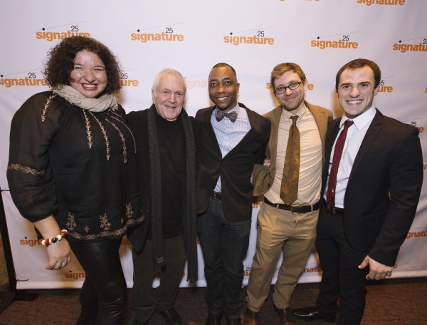 Photo Flash: John Kander, Greg Pierce and More Celebrate KID VICTORY Opening at Signature Theatre Image