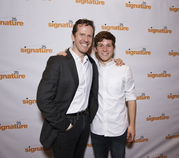 Photo Flash: John Kander, Greg Pierce and More Celebrate KID VICTORY Opening at Signature Theatre Image