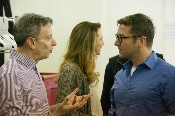 Photo Flash: THE 39 STEPS Kicks Off Rehearsals in NYC with Robert Petkoff, Arnie Burton and More Image