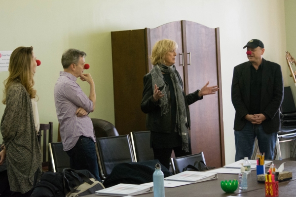 Photo Flash: THE 39 STEPS Kicks Off Rehearsals in NYC with Robert Petkoff, Arnie Burton and More Image