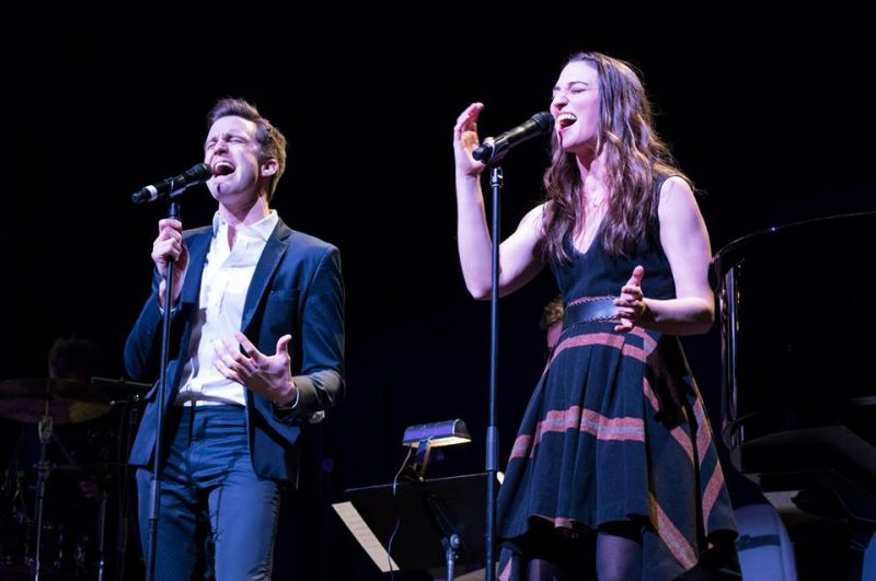Photo Preview Of Sara Bareilles & Gavin Creel In WAITRESS: THE MUSICAL Live Event Image