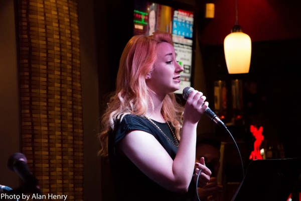 Photo Flash: Rebecca Caine Visits SINGULAR SENSATION Image