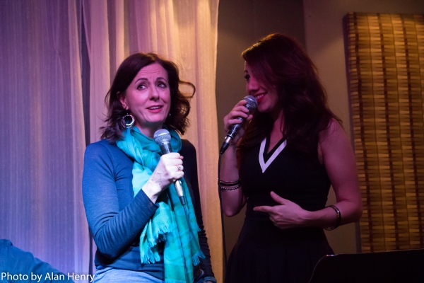 Photo Flash: Rebecca Caine Visits SINGULAR SENSATION Image