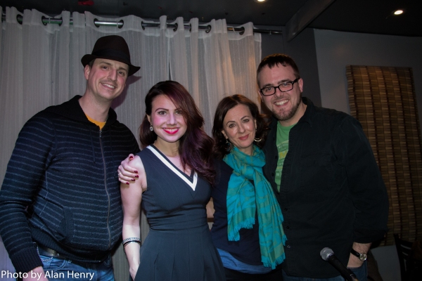 Photo Flash: Rebecca Caine Visits SINGULAR SENSATION Image