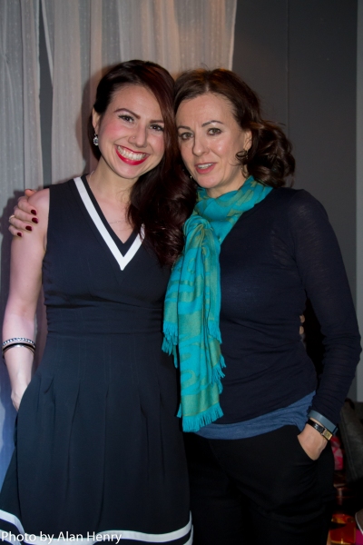 Photo Flash: Rebecca Caine Visits SINGULAR SENSATION Image