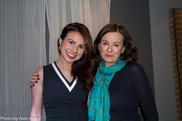 Photo Flash: Rebecca Caine Visits SINGULAR SENSATION Image