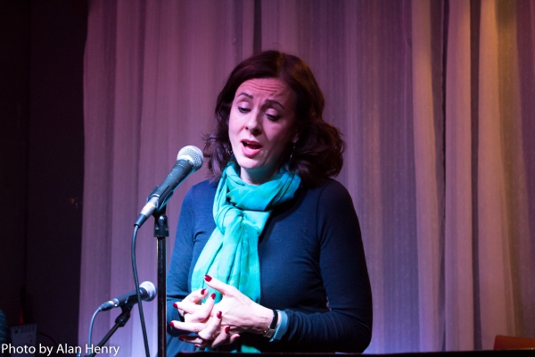 Photo Flash: Rebecca Caine Visits SINGULAR SENSATION Image