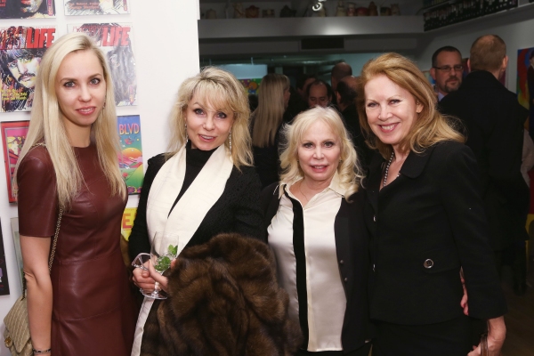 Photo Flash: Nancy Sinatra, Tona Danza and More Attend Peter Max's Frank Sinatra Portrait Exhibition Image
