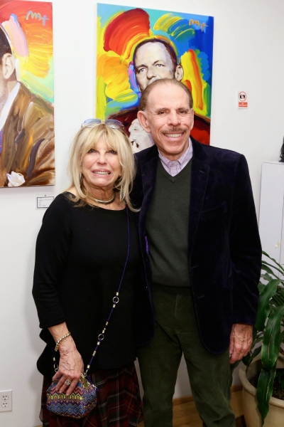 Photo Flash: Nancy Sinatra, Tona Danza and More Attend Peter Max's Frank Sinatra Portrait Exhibition Image