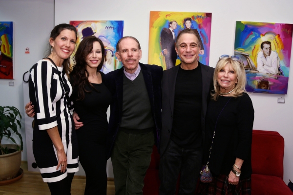 Photo Flash: Nancy Sinatra, Tona Danza and More Attend Peter Max's Frank Sinatra Portrait Exhibition 