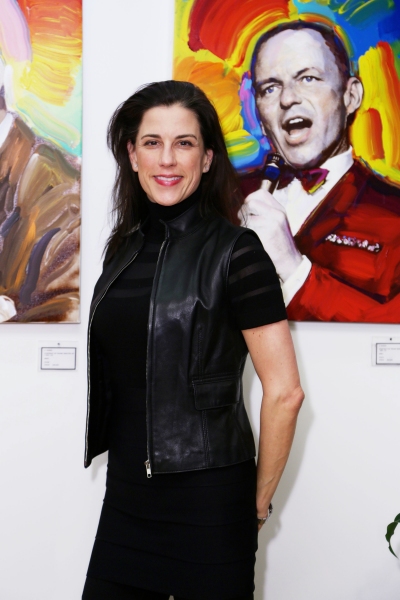 Photo Flash: Nancy Sinatra, Tona Danza and More Attend Peter Max's Frank Sinatra Portrait Exhibition Image