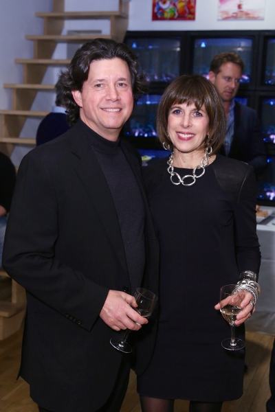 Photo Flash: Nancy Sinatra, Tona Danza and More Attend Peter Max's Frank Sinatra Portrait Exhibition Image