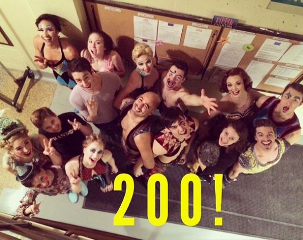 Photo Flash: Saturday Intermission Pics - March 7 - PIPPIN National Tour Celebrates 200 Performances and More! Image
