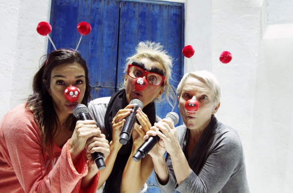 Photo Flash: MAMMA MIA! International Touring Cast Supports Red Nose Day Danceathon Image
