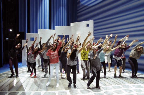 Photo Flash: MAMMA MIA! International Touring Cast Supports Red Nose Day Danceathon Image
