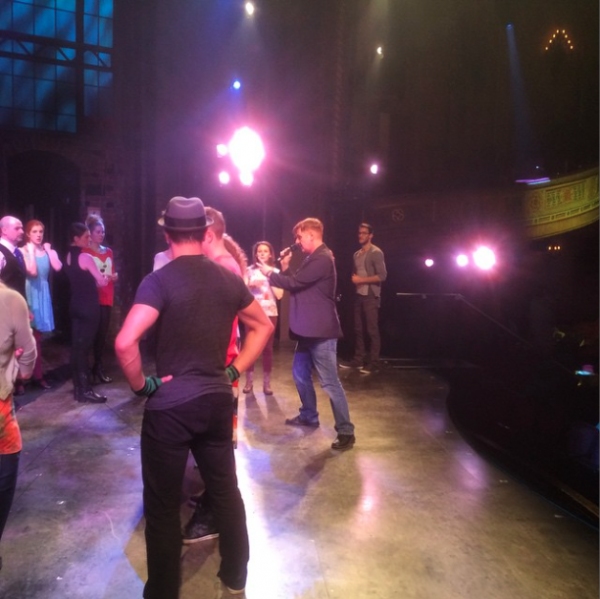 Photo Flash: Ryan Steele Takes Us Backstage at BROADWAY BACKWARDS! Image