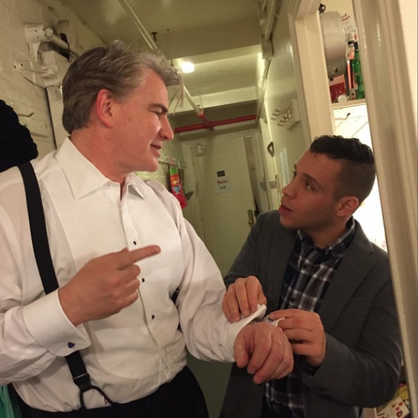 Photo Flash: Ryan Steele Takes Us Backstage at BROADWAY BACKWARDS! Image