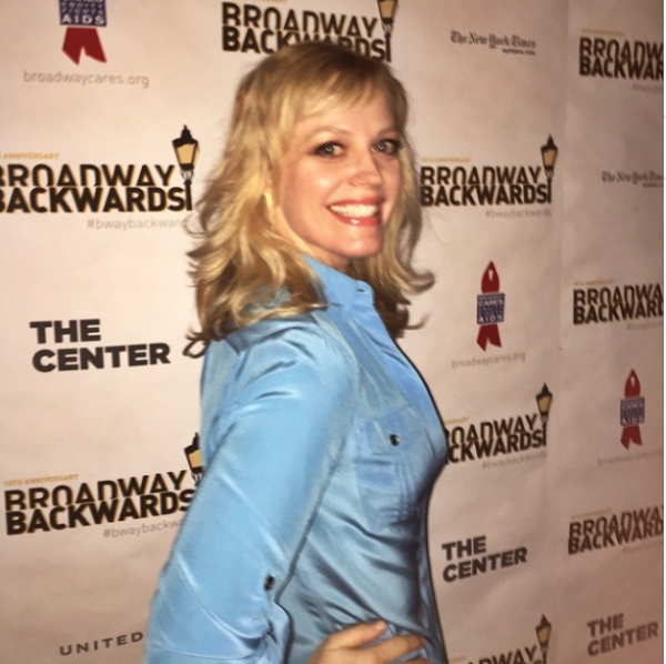 Photo Flash: Ryan Steele Takes Us Backstage at BROADWAY BACKWARDS! Image