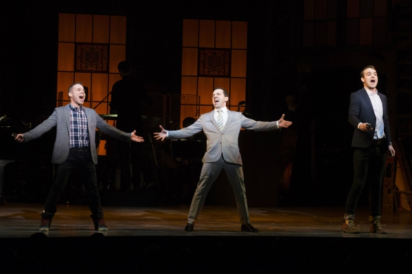 Robin De Jesus, Rob McClure and Micah Stock Photo