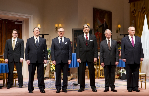 Photo Flash: First Look at Mark Jacoby, Brit Whittle and More in Milwaukee Rep's FIVE PRESIDENTS Image