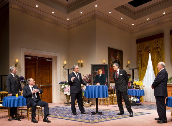 Photo Flash: First Look at Mark Jacoby, Brit Whittle and More in Milwaukee Rep's FIVE PRESIDENTS Image