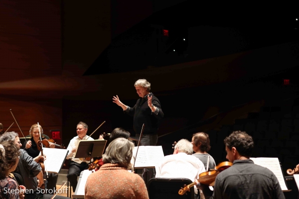 Photo Coverage: The Maestro Had The Wrong Score On His Music Stand - The American Classical Orchestra Rehearsal Image