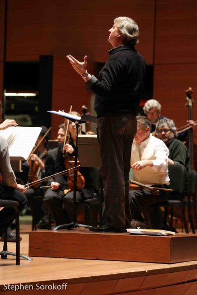 Photo Coverage: The Maestro Had The Wrong Score On His Music Stand - The American Classical Orchestra Rehearsal Image