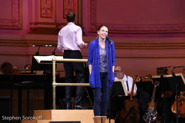 Photo Coverage: In Rehearsal for the New York Pops with Sutton Foster! Image