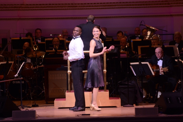 Joshua Henry and Sutton Foster Photo