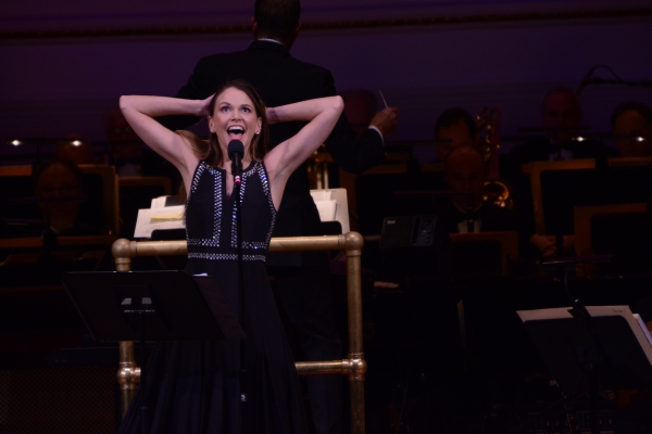 Photo Coverage: Sutton Foster Makes Carnegie Hall Solo Debut with NY Pops 