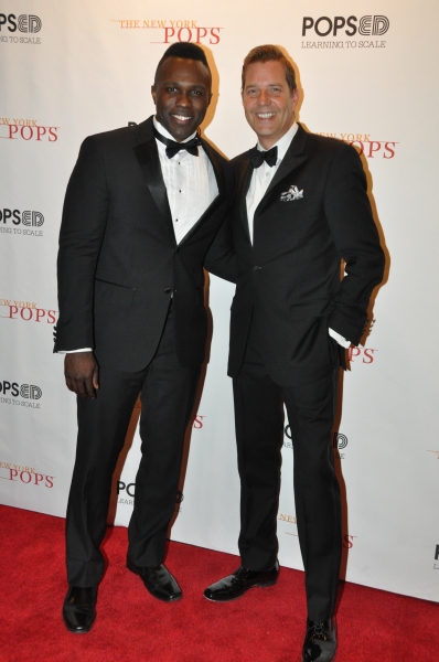 Photo Coverage: Hunter Foster, Joshua Henry, and More Pose Backstage at The New York Pops ONE NIGHT ONLY: Sutton Foster Image