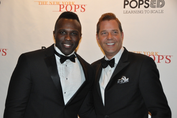 Photo Coverage: Hunter Foster, Joshua Henry, and More Pose Backstage at The New York Pops ONE NIGHT ONLY: Sutton Foster Image