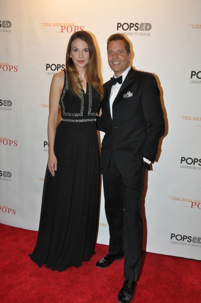Photo Coverage: Hunter Foster, Joshua Henry, and More Pose Backstage at The New York Pops ONE NIGHT ONLY: Sutton Foster Image