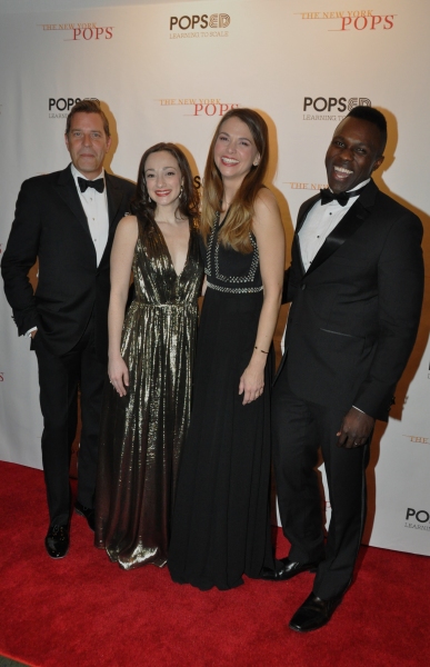 Photo Coverage: Hunter Foster, Joshua Henry, and More Pose Backstage at The New York Pops ONE NIGHT ONLY: Sutton Foster Image