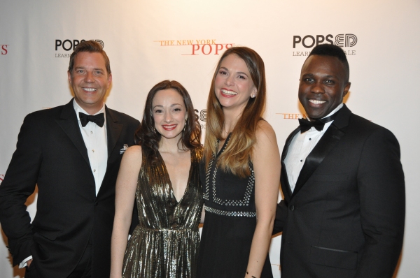 Photo Coverage: Hunter Foster, Joshua Henry, and More Pose Backstage at The New York Pops ONE NIGHT ONLY: Sutton Foster Image
