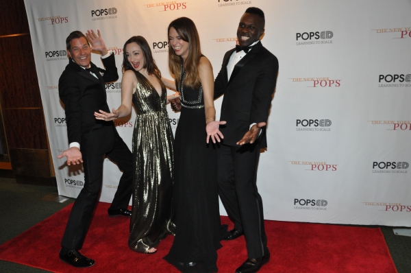 Photo Coverage: Hunter Foster, Joshua Henry, and More Pose Backstage at The New York Pops ONE NIGHT ONLY: Sutton Foster Image