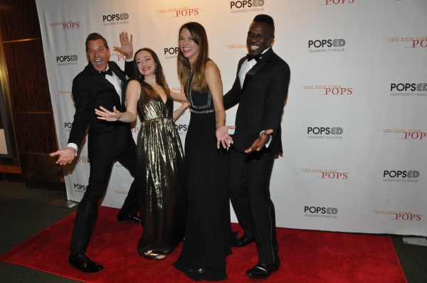 Photo Coverage: Hunter Foster, Joshua Henry, and More Pose Backstage at The New York Pops ONE NIGHT ONLY: Sutton Foster Image