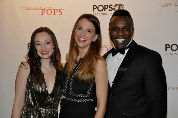 Photo Coverage: Hunter Foster, Joshua Henry, and More Pose Backstage at The New York Pops ONE NIGHT ONLY: Sutton Foster Image