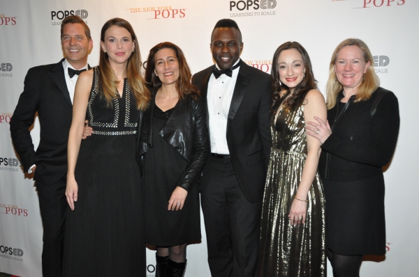 Photo Coverage: Hunter Foster, Joshua Henry, and More Pose Backstage at The New York Pops ONE NIGHT ONLY: Sutton Foster Image
