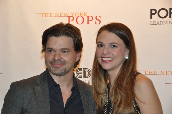 Photo Coverage: Hunter Foster, Joshua Henry, and More Pose Backstage at The New York Pops ONE NIGHT ONLY: Sutton Foster Image