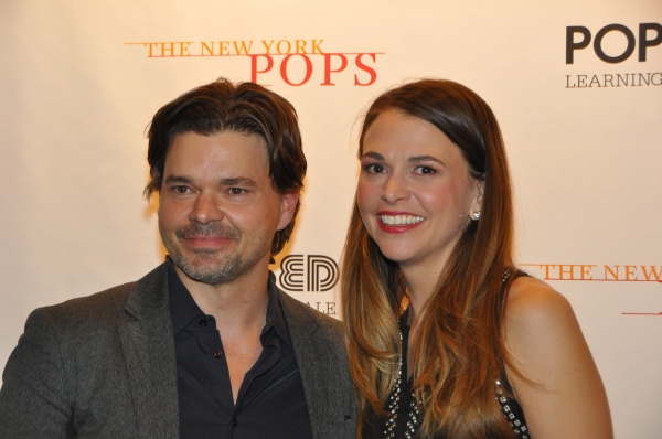 Photo Coverage: Hunter Foster, Joshua Henry, and More Pose Backstage at The New York Pops ONE NIGHT ONLY: Sutton Foster Image