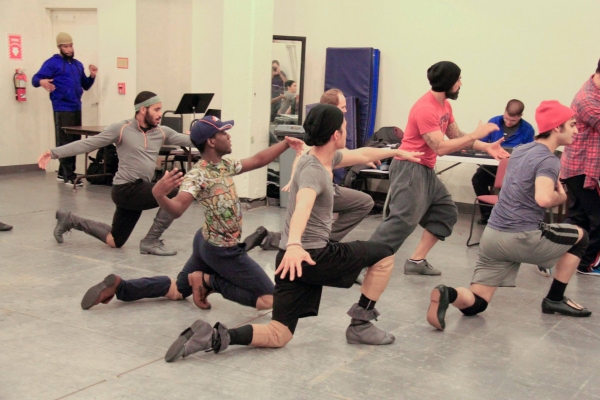 Photo Flash: Anthony Warlow, Amber Iman, Robert Mammana and More in Rehearsals for MAN OF LA MANCHA, Opening Tonight! 