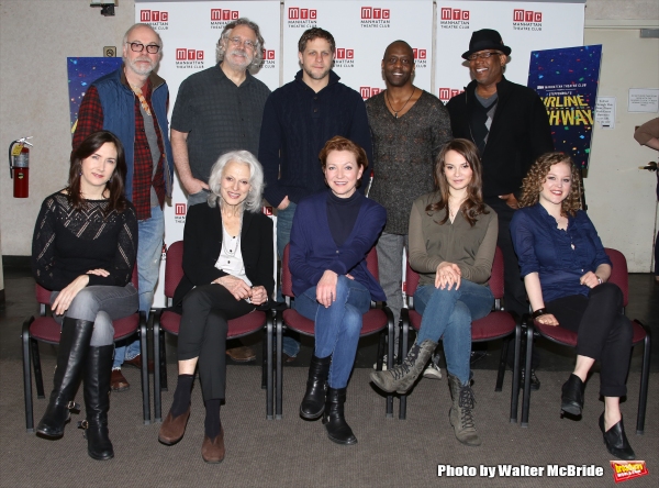 (1st row) Playwright Lisa D'Amour, Judith Roberts, Julie White, Carolyn Braver and Ca Photo