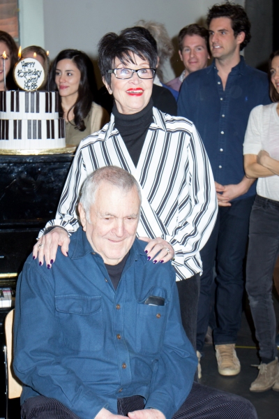 Photo Coverage: John Kander Celebrates 88th Birthday With the Cast of THE VISIT Image