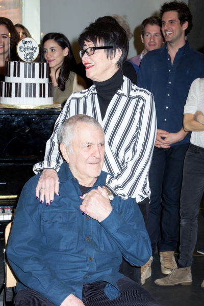 Photo Coverage: John Kander Celebrates 88th Birthday With the Cast of THE VISIT Image
