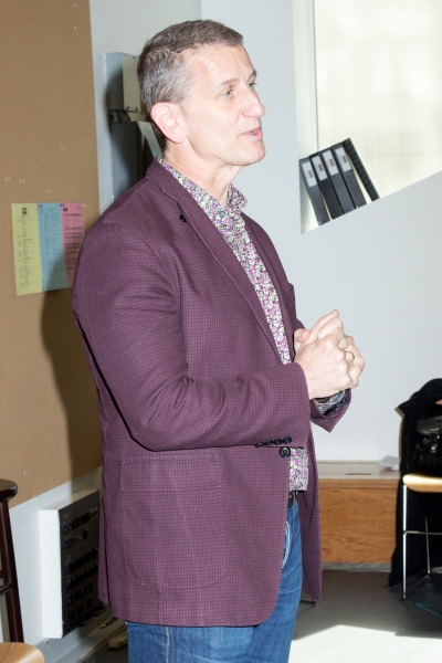 Photo Coverage: John Kander Celebrates 88th Birthday With the Cast of THE VISIT Image