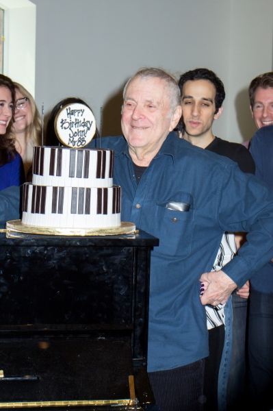 Photo Coverage: John Kander Celebrates 88th Birthday With the Cast of THE VISIT Image