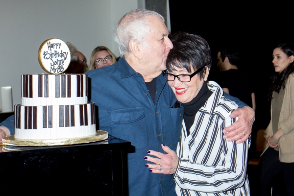 Photo Coverage: John Kander Celebrates 88th Birthday With the Cast of THE VISIT Image